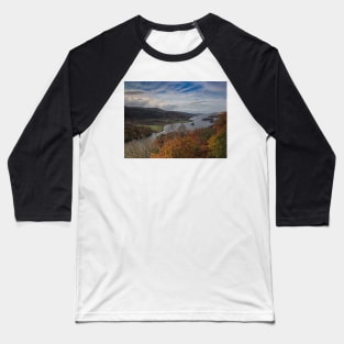 Loch Tummel from Queens View Baseball T-Shirt